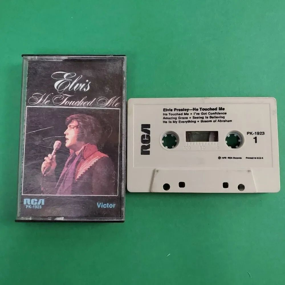 Elvis Presley – He Touched Me Cassette Album 1972 RCA Victor Gospel